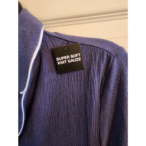 BCBGmaximara NWT sleepshirt size small navy - Picture 7 of 9